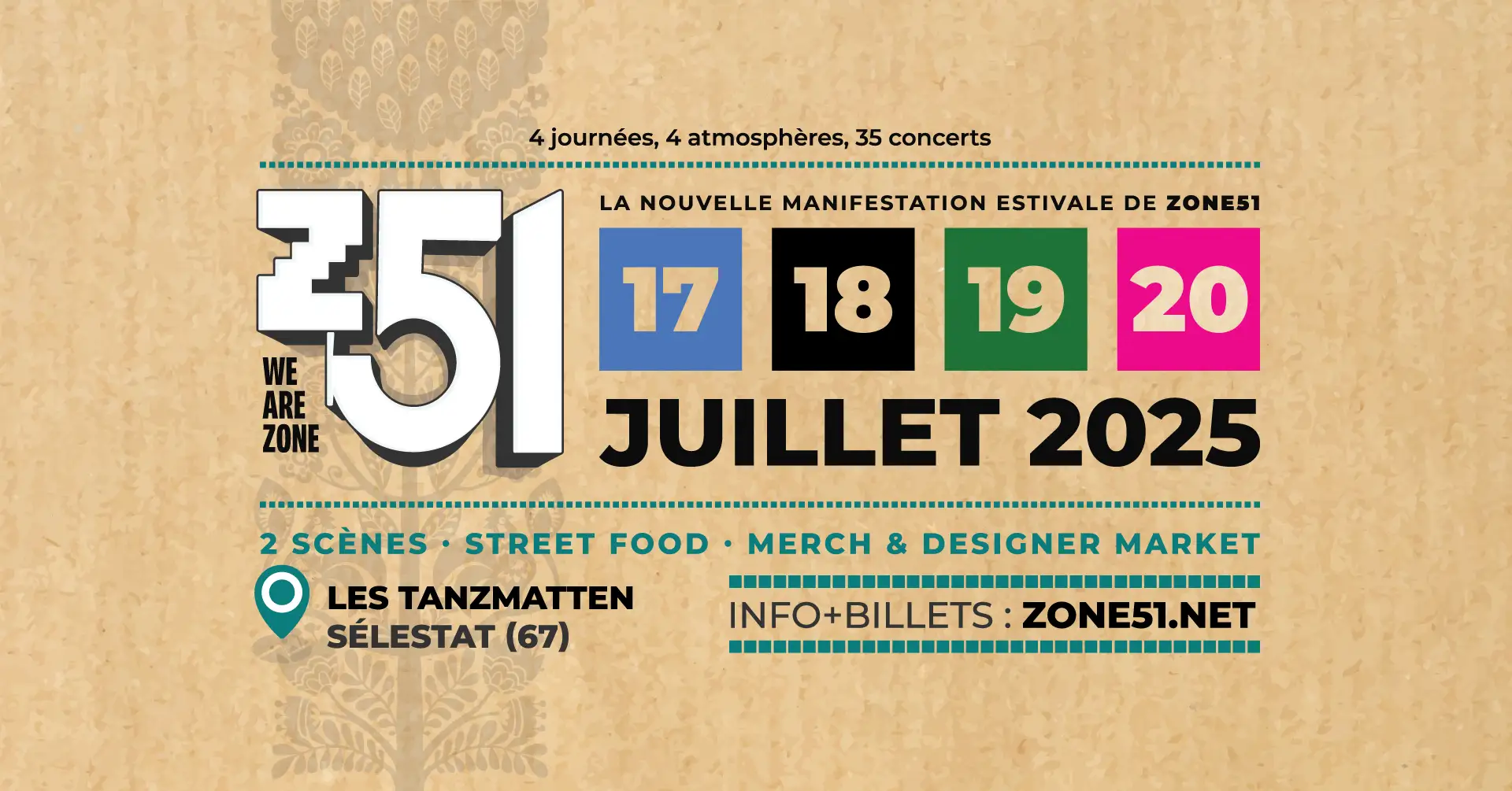 Z51 Fest aux Tanzmatten à Sélestat (67) du 17 au 20 juillet 2025